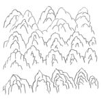 山线稿