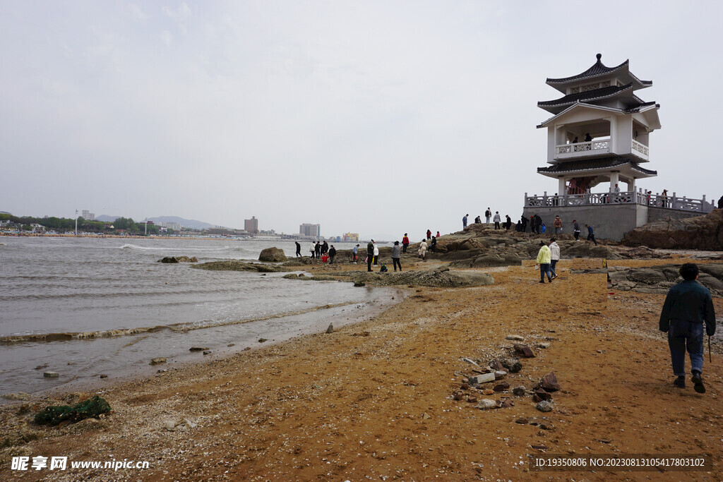 葫芦岛兴城海滨景色