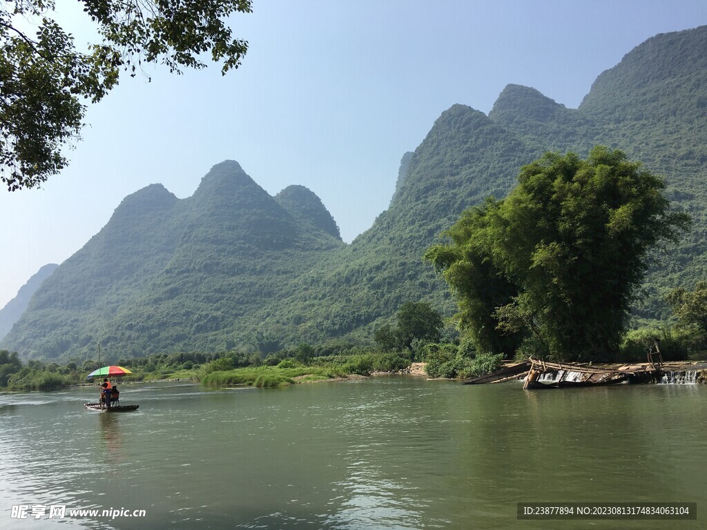 遇龙河漂流