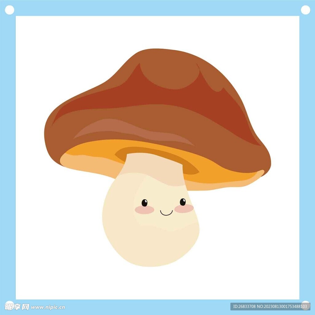 卡通蘑菇图片素材-编号08456522-图行天下