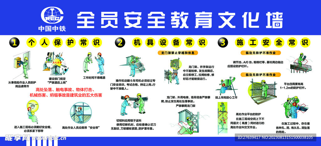 全员安全教育文化墙