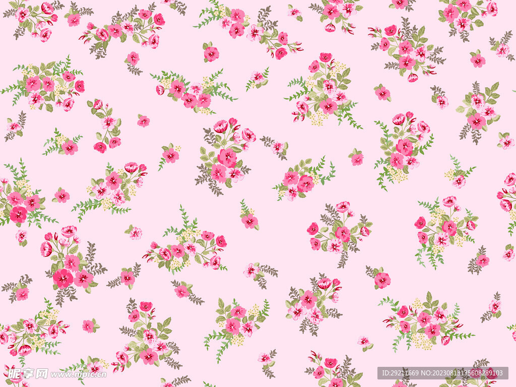 小碎花 