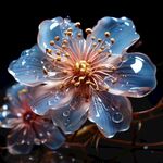 花朵框画