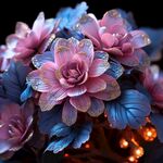 花朵框画 