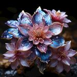 花朵框画 