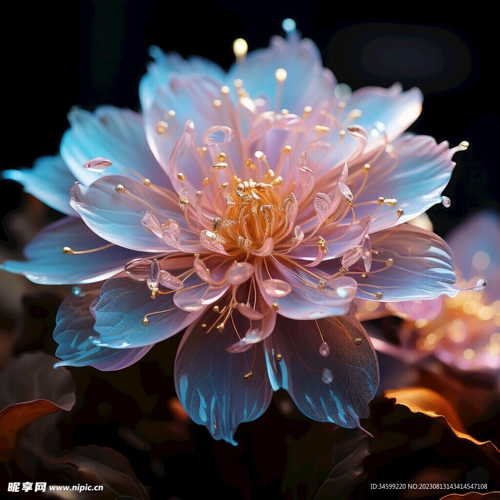 花朵框画