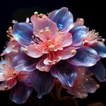 花朵框画 