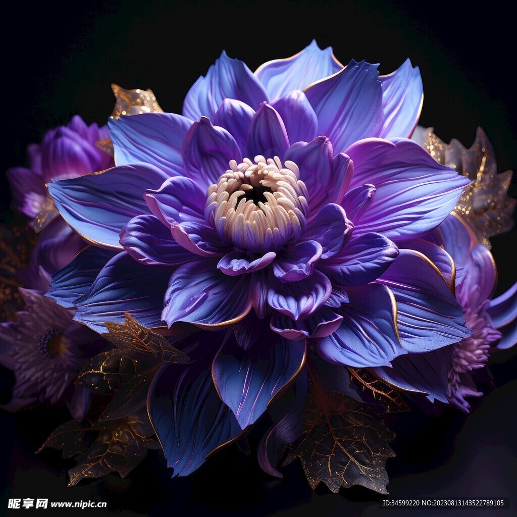 花朵框画 