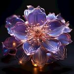 花朵框画