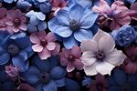 花朵框画 
