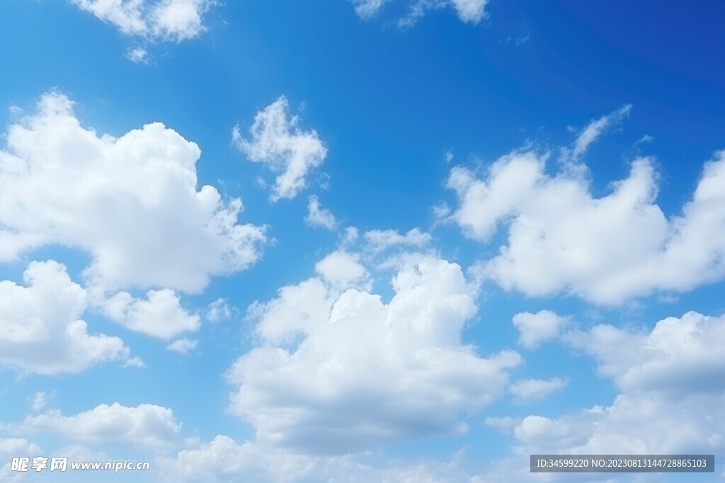 蓝天白云 