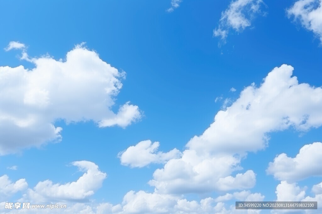 蓝天白云
