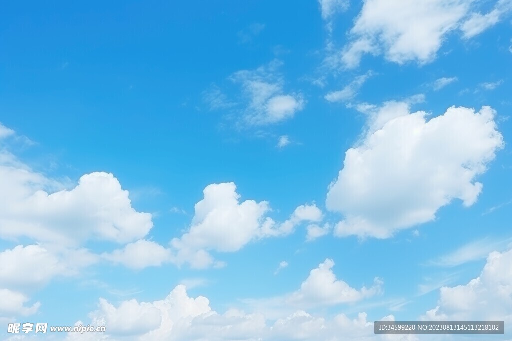 蓝天白云 