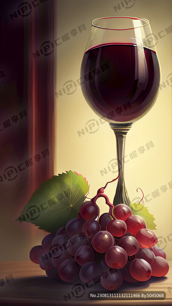红酒 葡萄