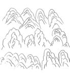 山线描