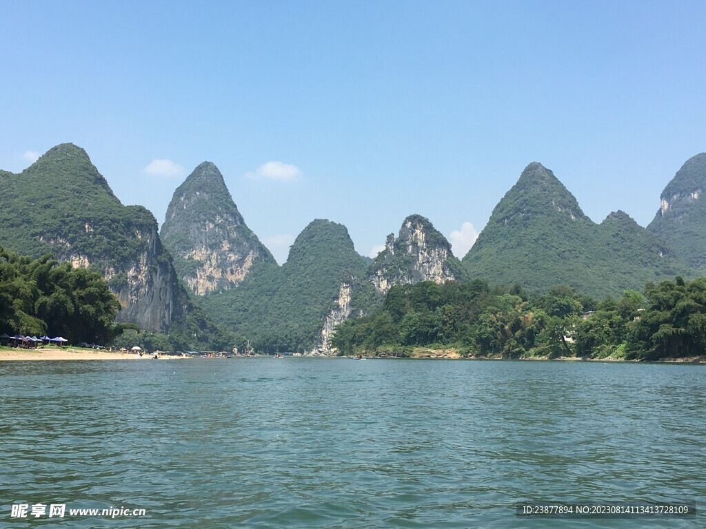 阳朔漓江风景