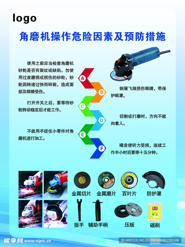 角磨机安全操作