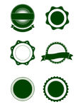 绿色圆形标签