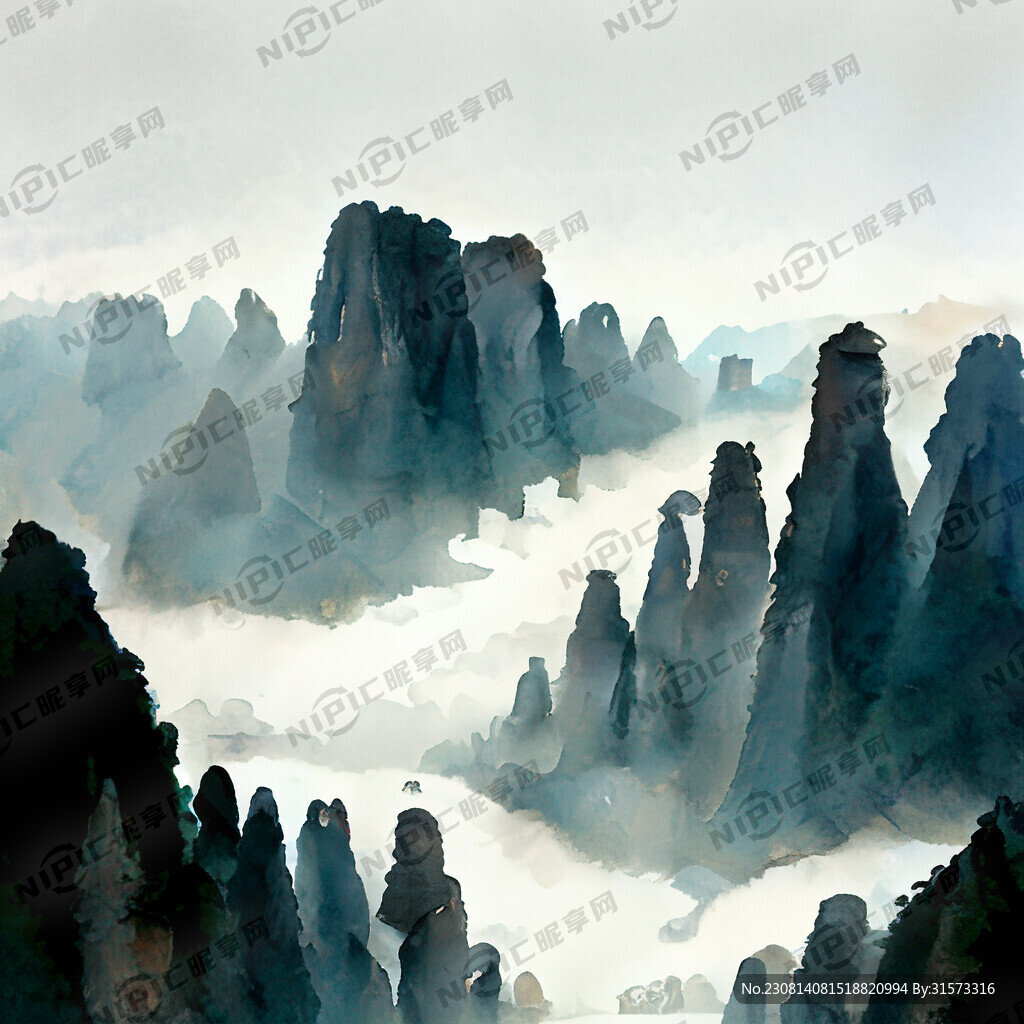 张家界山水