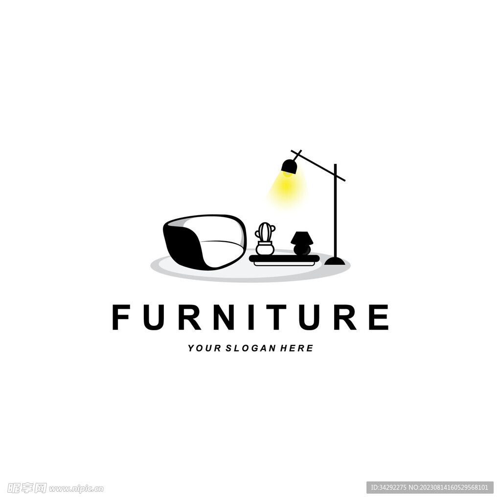 沙发家具logo