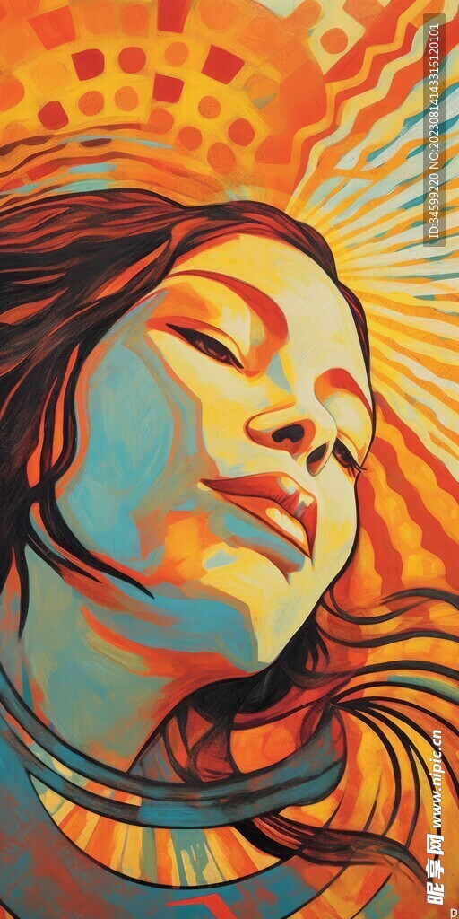 人物框画