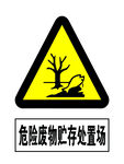 危险废物贮存处置场 标识