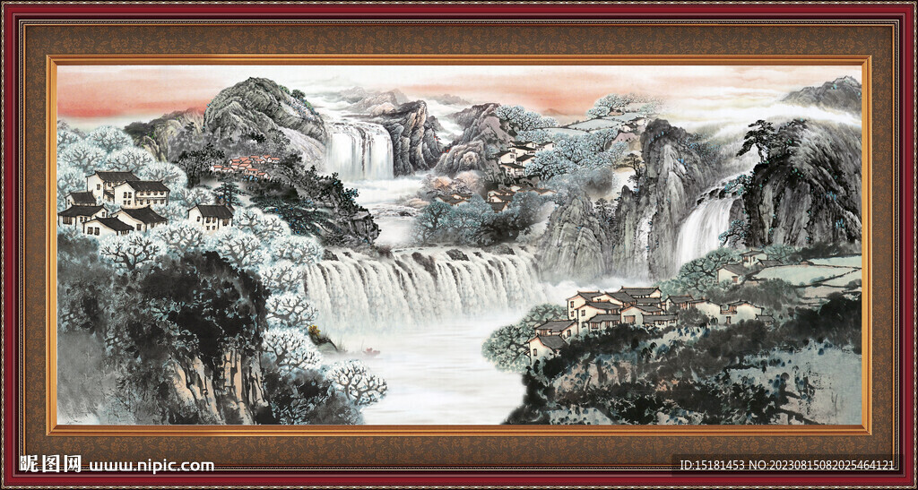 水墨山水 