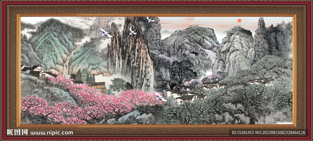 旭日东升 