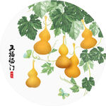 圆形装饰画 