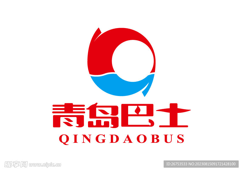 青岛巴士 LOGO 标志