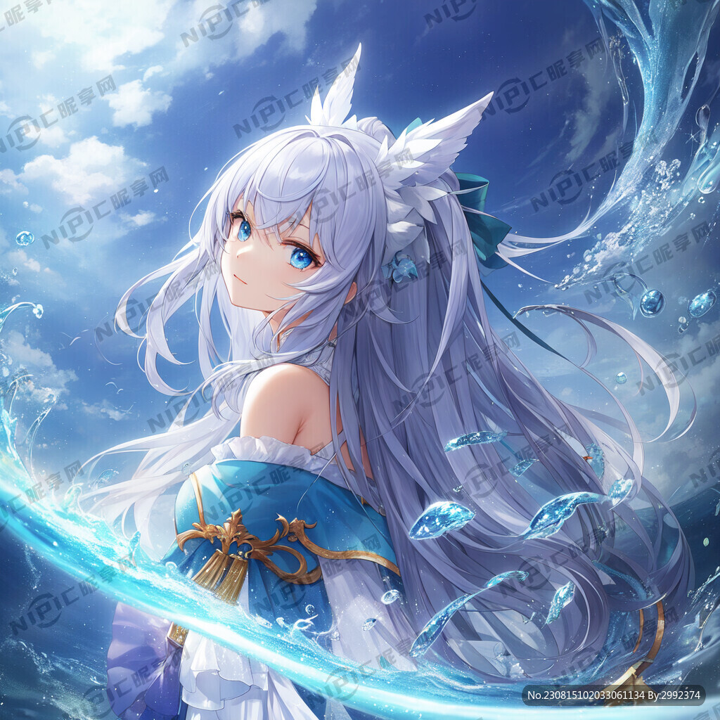 AI创作图美女nipic.com-昵图网