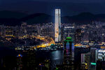城市建筑夜景 