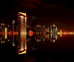 城市夜景唯美