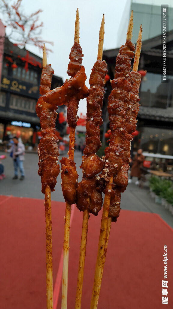 牛肉串烧烤