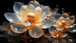 花朵框画