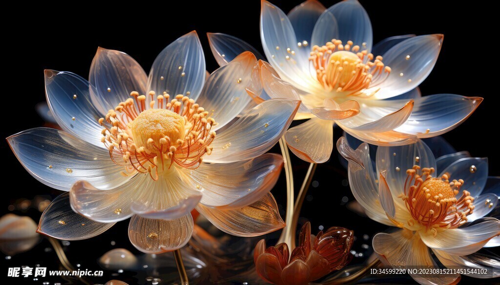 花朵框画