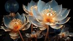 花朵框画
