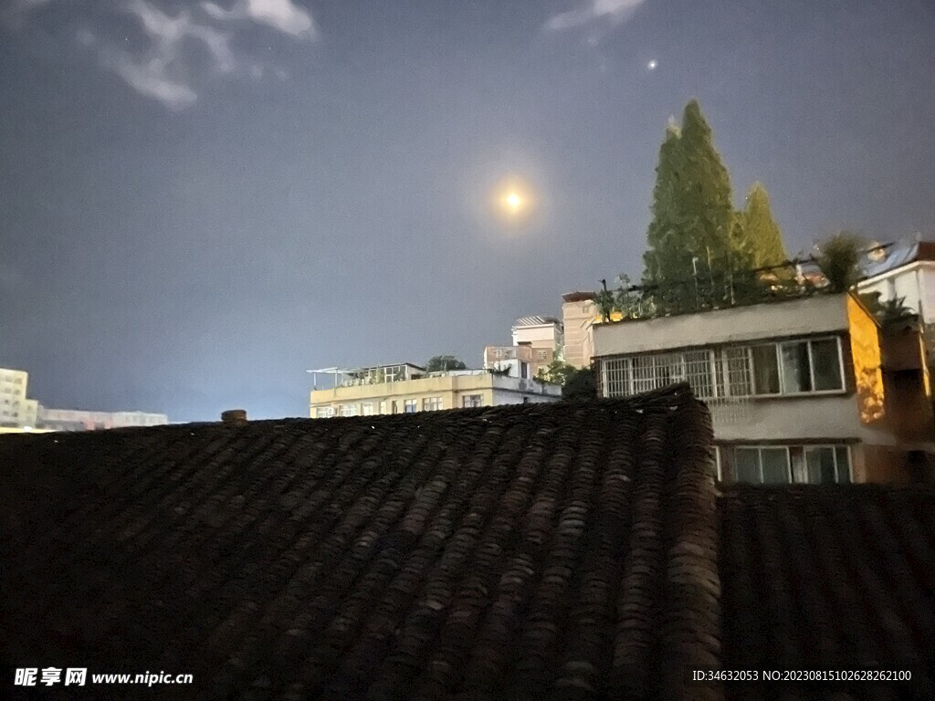 夜色 月亮
