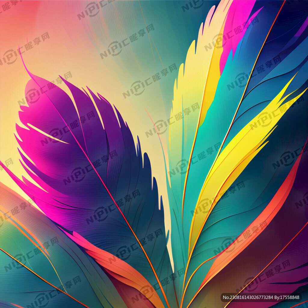 七彩背景  羽化效果  彩虹色