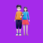 3D爱情男女