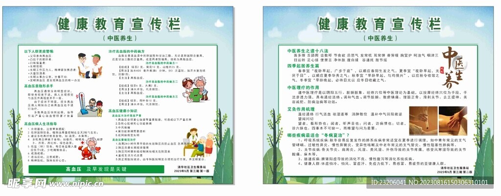 健康教育宣传栏