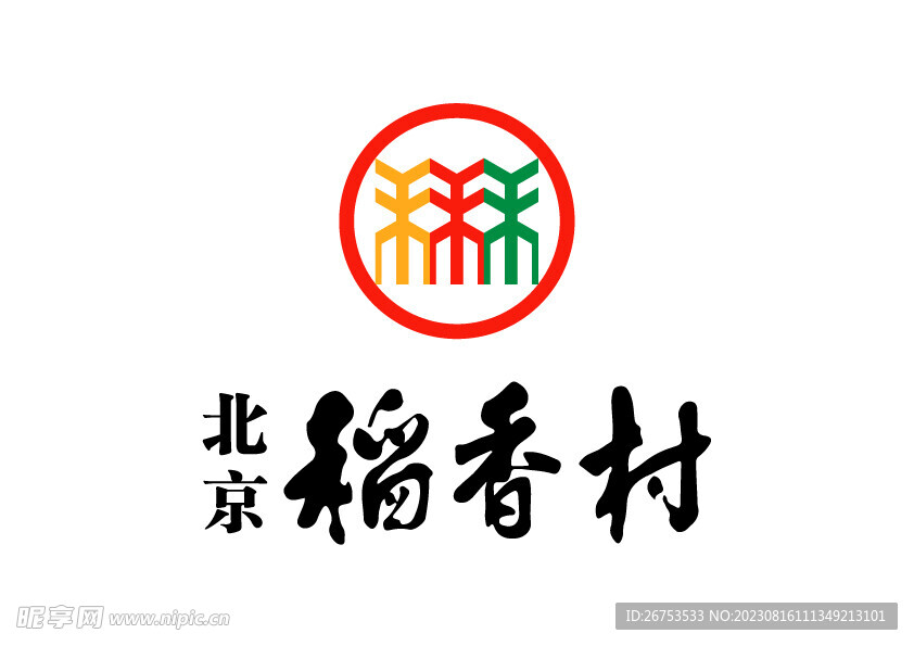 北京稻香村 LOGO 标志