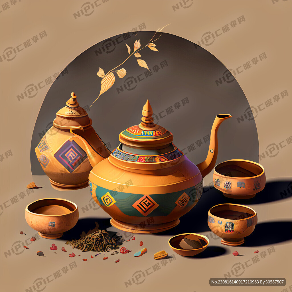 藏族茶文化产品