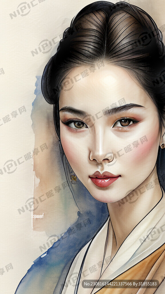 中国脸 美女 模特 高清 大图
