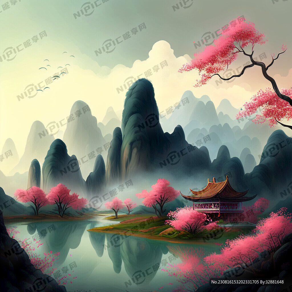 AI创作图美乐nipic.com-昵图网