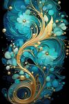花朵框画 