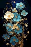 花朵框画 