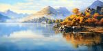 风景油画 