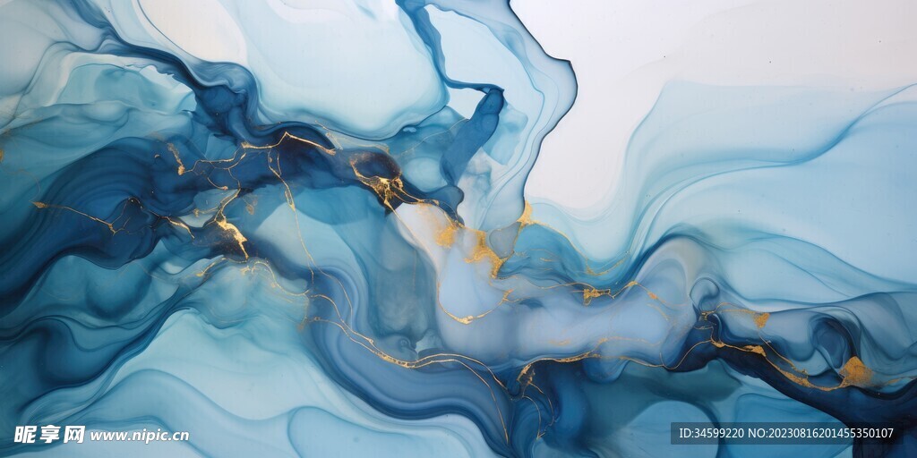 流体框画 