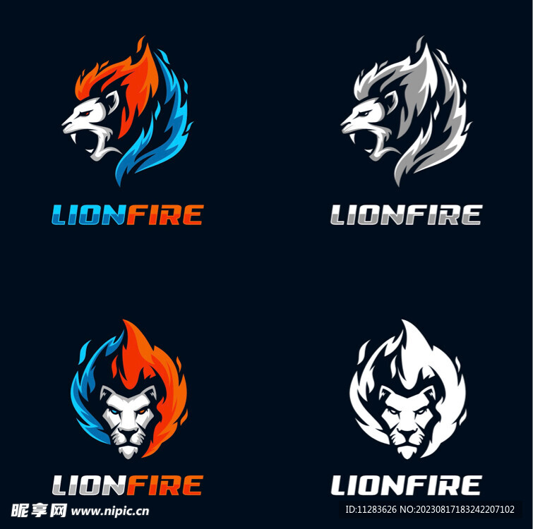 火焰狮子logo